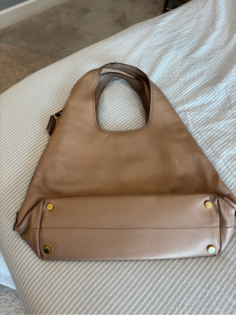 Tom Ford Brown Leather Tote Bag - Sleek Everyday Carry